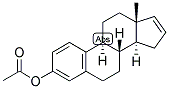 1,3,5(10), 16-ESTRATETRAEN-3-OL ACETATE Struktur