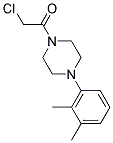 1-(CHLOROACETYL)-4-(2,3-DIMETHYLPHENYL)PIPERAZINE Struktur