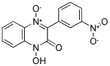 1-HYDROXY-3-(3-NITROPHENYL)QUINOXALIN-2(1H)-ONE 4-OXIDE Struktur