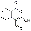 7-HYDROXY-5-OXO-5H-PYRANO[4,3-B]PYRIDINE-8-CARBALDEHYDE Struktur