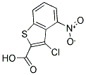 3-CHLORO-4-NITRO-1-BENZOTHIOPHENE-2-CARBOXYLIC ACID Struktur