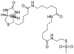 N-BIOTINYLCAPROYLAMINOCAPROYLAMINOETHYL METHANETHIOSULFONATE Struktur