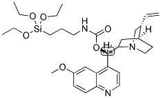 N-TRIETHOXYSILYLPROPYLQUININEURETHANE Struktur