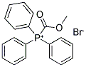 (CARBOMETHOXY)-TRIPHENYLPHOSPHONIUM BROMIDE Struktur