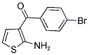 2-AMINO-3-(4-BROMOBENZOYL)THIOPHENE Struktur