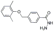 4-(2,6-DIMETHYL-PHENOXYMETHYL)-BENZOIC ACID HYDRAZIDE Struktur