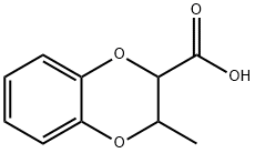 3-METHYL-2,3-DIHYDRO-1,4-BENZODIOXINE-2-CARBOXYLIC ACID Struktur