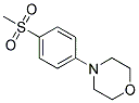 4-[4-(METHYLSULFONYL)PHENYL]MORPHOLINE Struktur