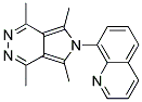 8-(1,4,5,7-TETRAMETHYL-6H-PYRROLO[3,4-D]PYRIDAZIN-6-YL)QUINOLINE Struktur