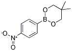 4-NITROPHENYLBORONIC ACID NEOPENTYL GLYCOL ESTER Struktur