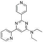 N,N-DIETHYL-6-PYRIDIN-2-YL-2-PYRIDIN-4-YLPYRIMIDIN-4-AMINE Struktur