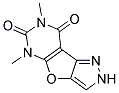 5,7-DIMETHYL-2H-PYRAZOLO[3',4':4,5]FURO[2,3-D]PYRIMIDINE-6,8(5H,7H)-DIONE Struktur