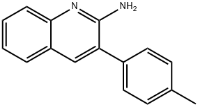 3-(4-METHYLPHENYL)-2-QUINOLINAMINE Struktur