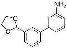 3'-[1,3]DIOXOLAN-2-YL-BIPHENYL-3-YLAMINE Struktur