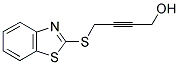 4-(1,3-BENZOTHIAZOL-2-YLTHIO)BUT-2-YN-1-OL Struktur