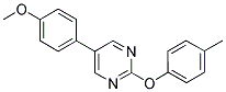 5-(4-METHOXYPHENYL)-2-(4-METHYLPHENOXY)PYRIMIDINE Struktur