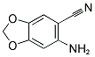 6-AMINO-1,3-BENZODIOXOL-5-YL CYANIDE Struktur