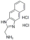 C-(1 H-NAPHTHO[2,3-D ]IMIDAZOL-2-YL)-METHYLAMINE DIHYDROCHLORIDE Struktur