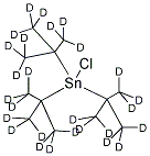 TRIBUTYLTIN CHLORIDE-D27 Struktur