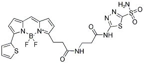 BODIPY(R) 558/568 ACETAZOLAMIDE Struktur