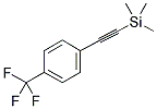 (4-(TRIFLUOROMETHYL)PHENYL)(TRIMETHYLSILYL)ACETYLENE Struktur