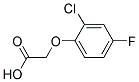 (2-CHLORO-4-FLUOROPHENOXY)ACETIC ACID Struktur