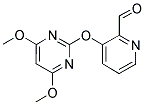 3-[(4,6-DIMETHOXYPYRIMIDIN-2-YL)OXY]PYRIDINE-2-CARBOXALDEHYDE Struktur