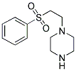 1-(2-BENZENESULFONYL-ETHYL)-PIPERAZINE Struktur