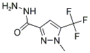 1-METHYL-5-TRIFLUOROMETHYL-1 H-PYRAZOLE-3-CARBOXYLIC ACID HYDRAZIDE Struktur