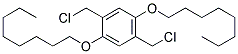 2,5-BIS(CHLOROMETHYL)-1,4-BIS(OCTYLOXY)BENZENE Struktur