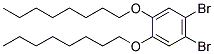 1,2-DIBROMO-4,5-BIS(OCTYLOXY)BENZENE Struktur