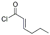 (E)-HEX-2-ENOYL CHLORIDE Struktur