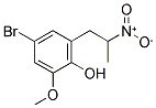 1-(5-BROMO-2-HYDROXY-3-METHOXYPHENYL)-2-NITROPROPANE Struktur