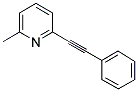 2-METHYL-6-(PHENYLETHYNYL) PYRIDINE Struktur