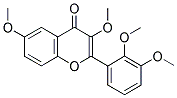 3,6,2',3'-TETRAMETHOXYFLAVONE Struktur