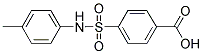 4-P-TOLYLSULFAMOYL-BENZOIC ACID Struktur