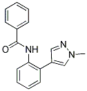 N-[2-(1-METHYL-1H-PYRAZOL-4-YL)PHENYL]BENZAMIDE Struktur