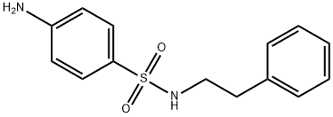 4-AMINO-N-(2-PHENYLETHYL)BENZENESULFONAMIDE Structure