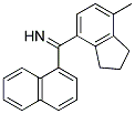 7-METHYLINDAN-4-YL 1-NAPHTHYL KETIMINE Struktur