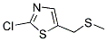 (2-CHLORO-1,3-THIAZOL-5-YL)METHYL METHYL SULFIDE Struktur