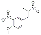 1-(4-METHOXY-3-NITROPHENYL)-2-NITROPROPENE Struktur