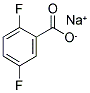 SODIUM 2,5-DIFLUOROBENZOATE Struktur