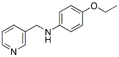 4-ETHOXY-N-(PYRIDIN-3-YLMETHYL)ANILINE Struktur