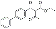 2-(BIPHENYL-4-CARBONYL)-3-OXO-BUTYRIC ACID ETHYL ESTER Struktur