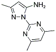 2-(4,6-DIMETHYL-PYRIMIDIN-2-YL)-5-METHYL-2H-PYRAZOL-3-YLAMINE Struktur