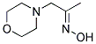 1-MORPHOLIN-4-YL-PROPAN-2-ONE OXIME Struktur