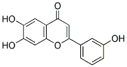 6,7,3'-TRIHYDROXYFLAVONE Struktur