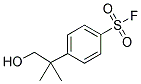 4-(2-HYDROXY-1,1-DIMETHYL-ETHYL)-BENZENESULFONYL FLUORIDE Struktur