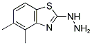 2-HYDRAZINO-4,5-DIMETHYL-1,3-BENZOTHIAZOLE Struktur