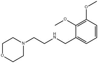 (2,3-DIMETHOXY-BENZYL)-(2-MORPHOLIN-4-YL-ETHYL)-AMINE Struktur